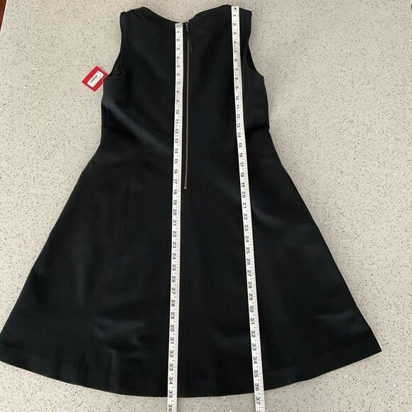 SPANX The Perfect Fit & Flare Sleeveless Black Dress L - Picture 6 of 13